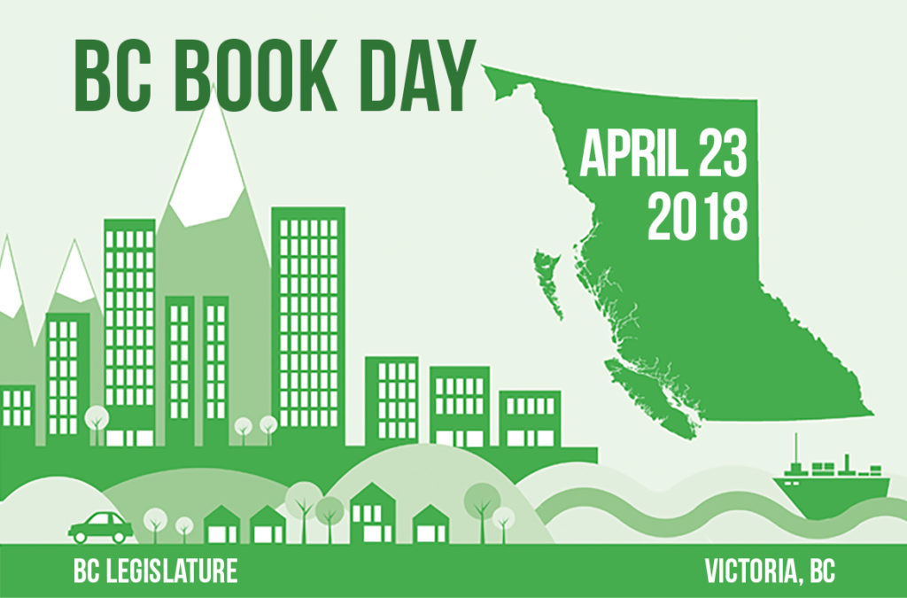 BC Legislature to host the fifth annual BC Book Day on April 23, 2018